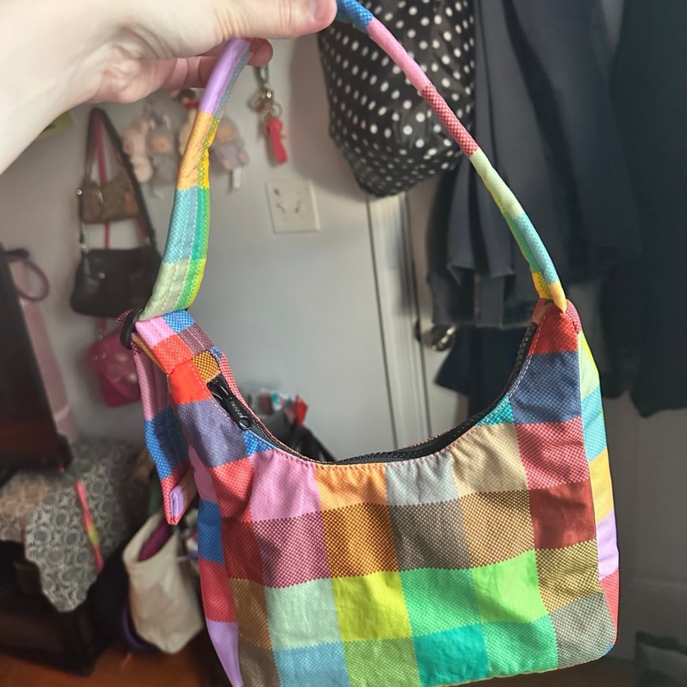 Baggu Madras Mini Shoulder Bag